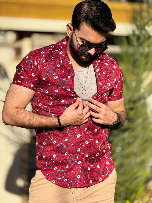 Ruby Ajrak Shirt