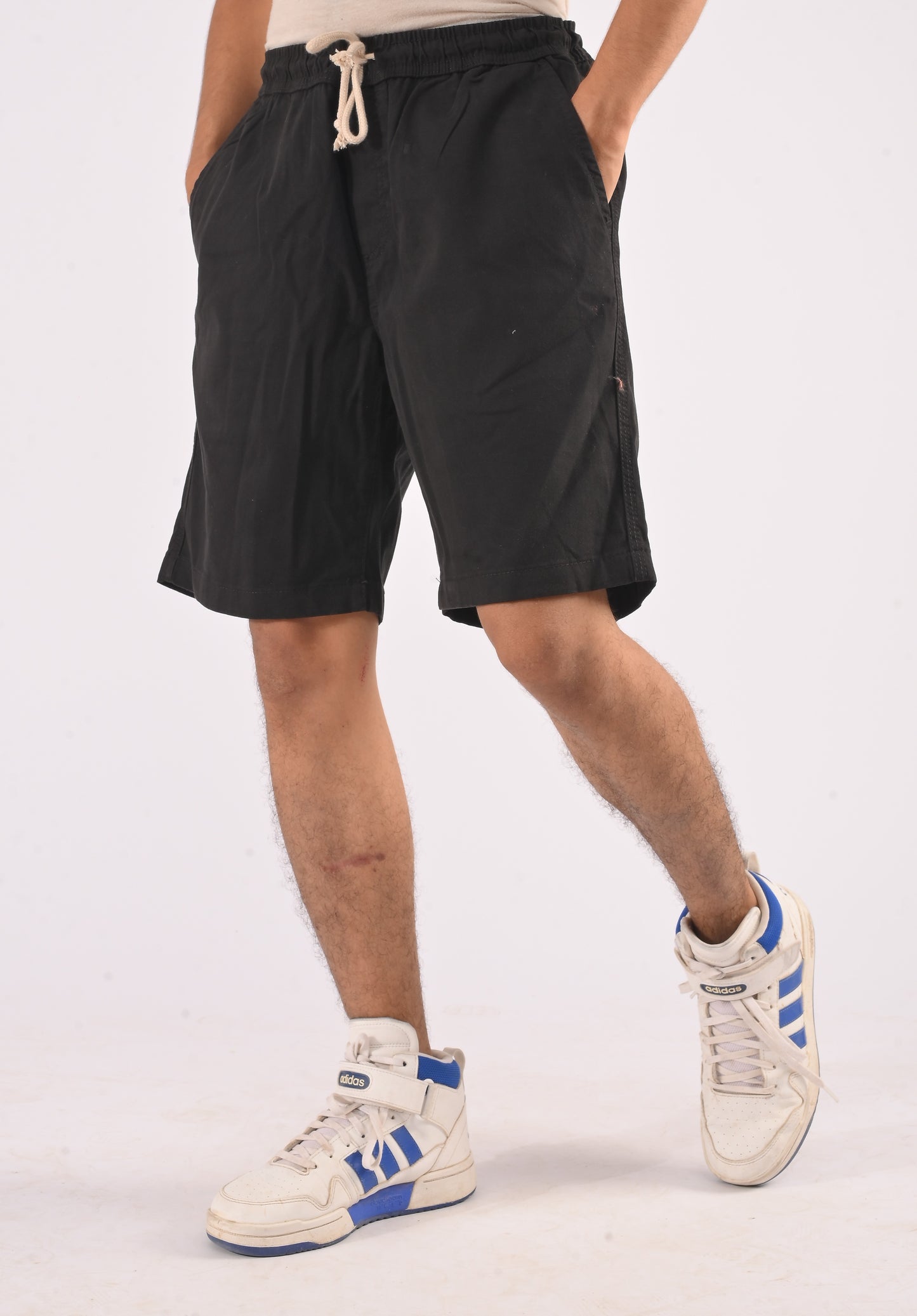Coal Black Shorts